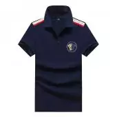 versace homme tshirts largest collection fashion polo v8173 blue